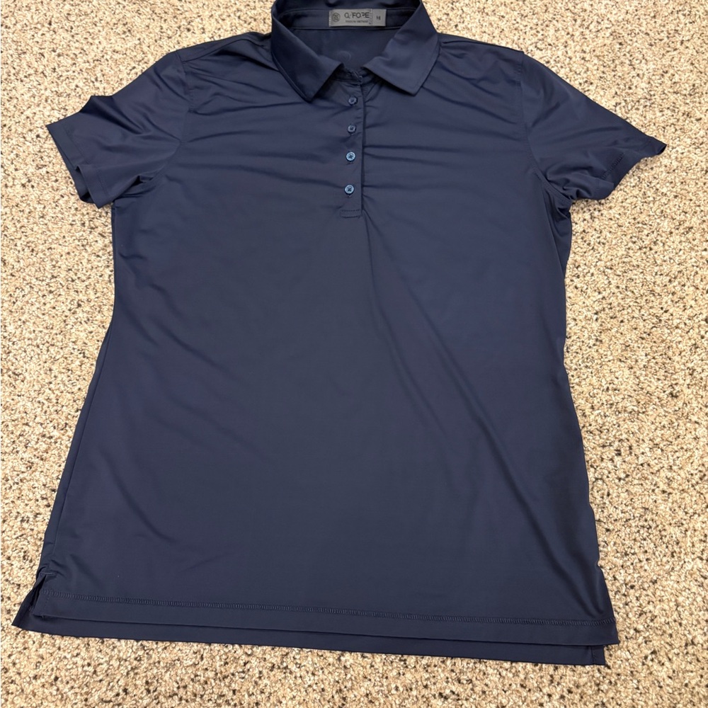 G/FORE Dark Blue Women's Button Down Shirt